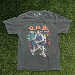 Rock The Bells Ol' Dirty Bastard Brooklyn Zoo Graphic Cotton Tshirt Womens - S/M